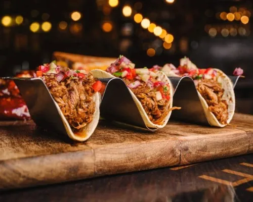 Imagen de tres tacos